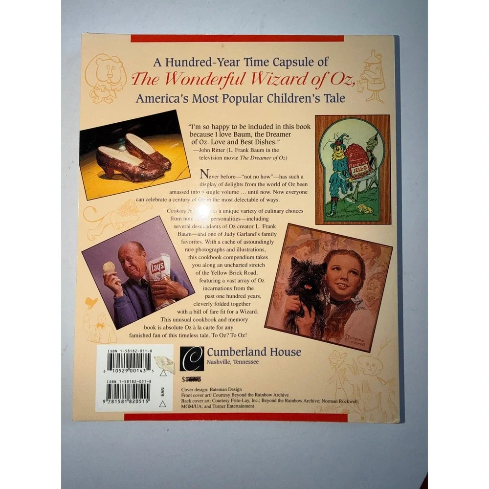 VTG Cooking in Oz Cookbook Kitchen Wizardry 1999 Illustrations